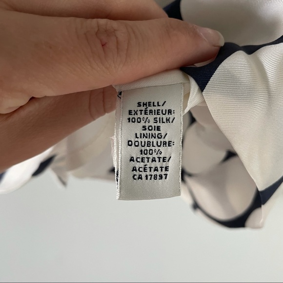 Banana Republic navy/white corset dress - Picture 5 of 11